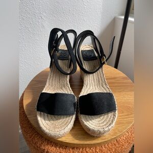 Tory Burch Wedge Espadrilles - please see photos